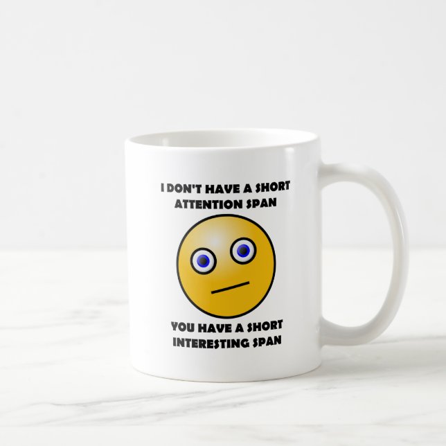 Kort intressanta Span Funny Mug Kaffemugg (Höger)