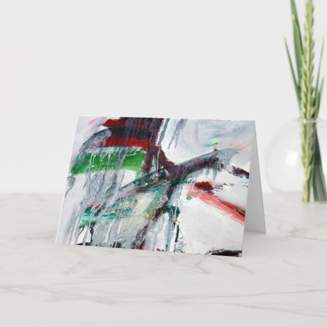 kort-istappar vid K Borkowski-Byrne Helgkort (Framsida)