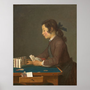 Kort - Jean-Siméon Chardin Fine Art Poster