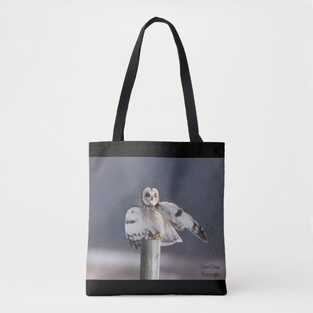 Kort-Jordad Uggla 2 Tygkasse (Framsida)