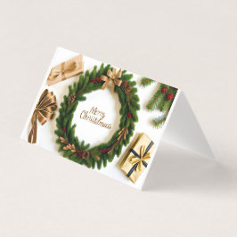 Kort Julafton Hälsning, Önskemål och ruttmeddeland