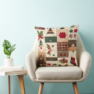 Kort juldesign kudde