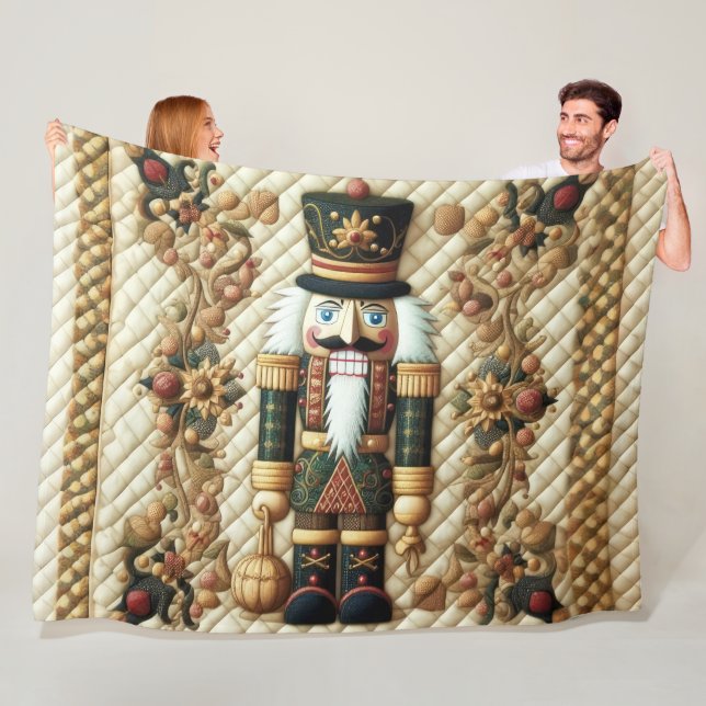 Kort julklackare Fleece Blanket (På plats)