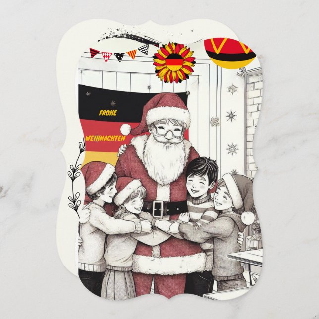 Kort: julklapp (Fram/baksida)