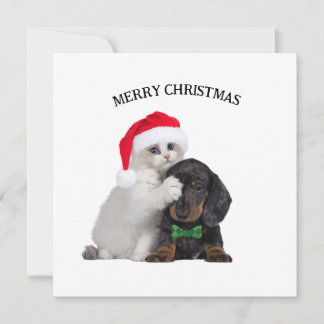 Kort julklapp och Rolig hund julkort