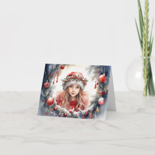 Kort julkort (Framsida)