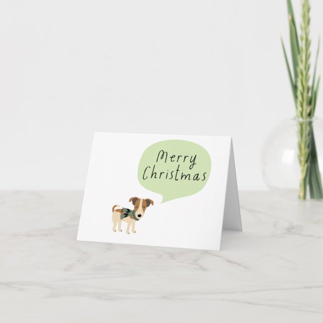 Kort julkort (Framsida)