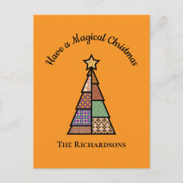 Kort julkort i Julgran