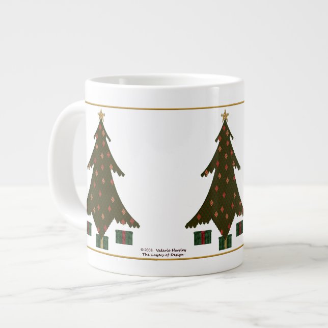 Kort julspecialitet Mugg Jumbo Mugg (Framsida vänster)