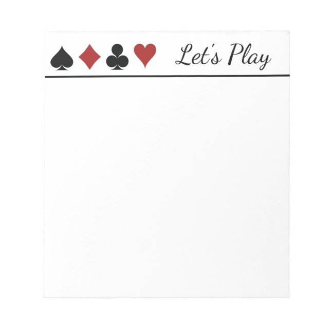 Kort, kärnpunkt anteckningsblock (Framsida)