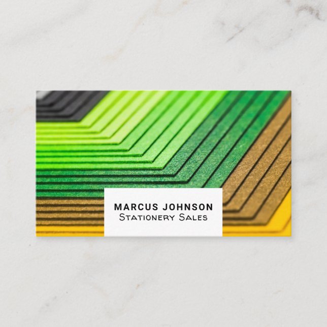 Kort, kontorsmateriel och Kontorsmateriel Visitkort (Framsida)