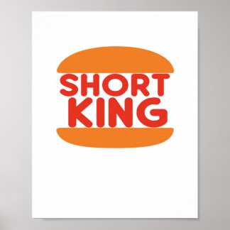 Kort Konung Rolig Minimal Design Poster