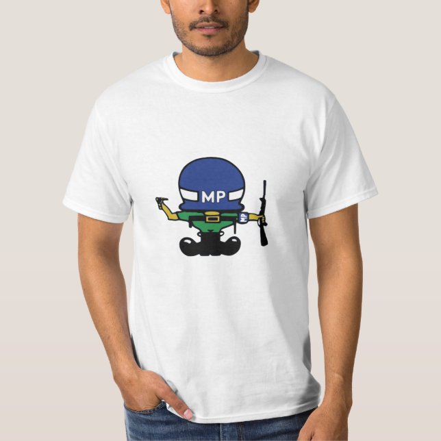 Kort Kort Timer MP T Shirt (Framsida)