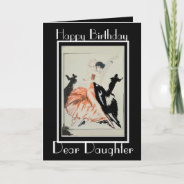 KORT "LÅT OSS DANCE" I DAUGHTER GREETARD
