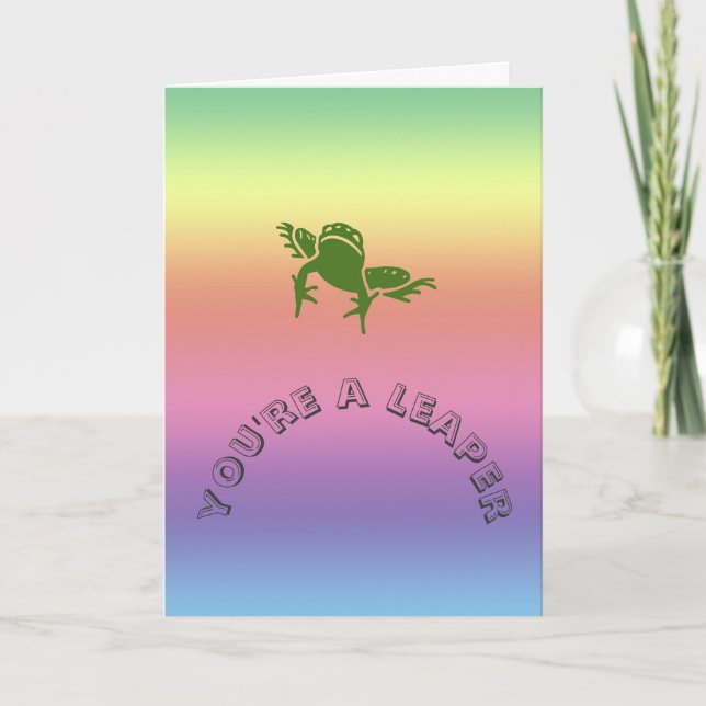 Kort - Leaper Birthday (Framsida)