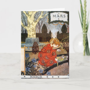 Kort: Mars månad - Mars Kort