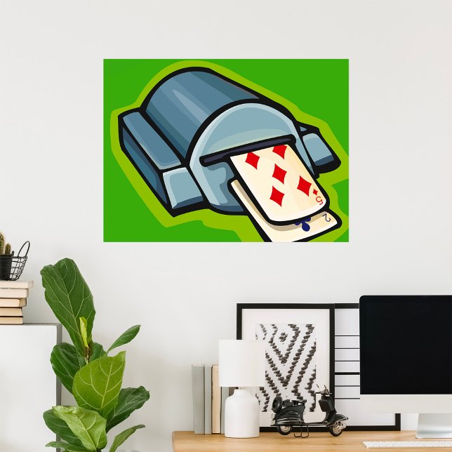 Kort Maskin Poster (Skapare uppladdad)
