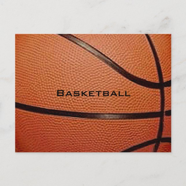 Kort med basketdesign och kalender för 2015 på bak (Framsida)