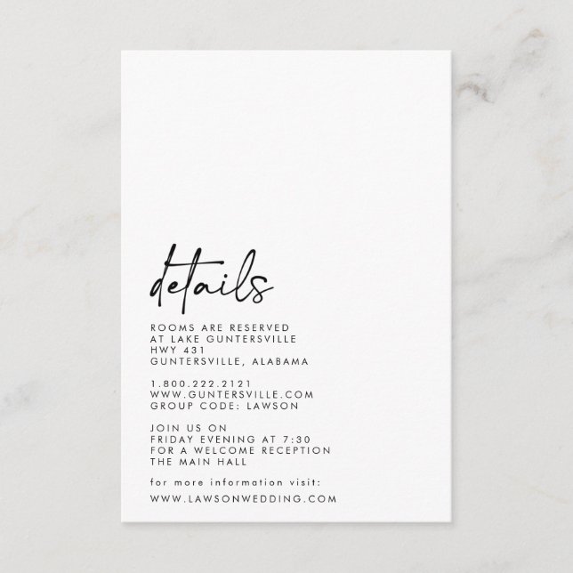 Kort med detaljer (Framsida)