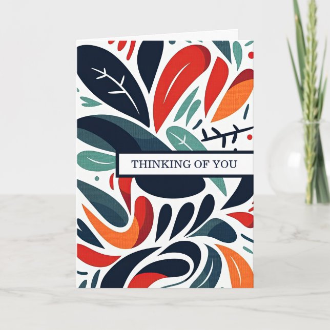 Kort med ditt hjärtliga meddelande (Framsida)