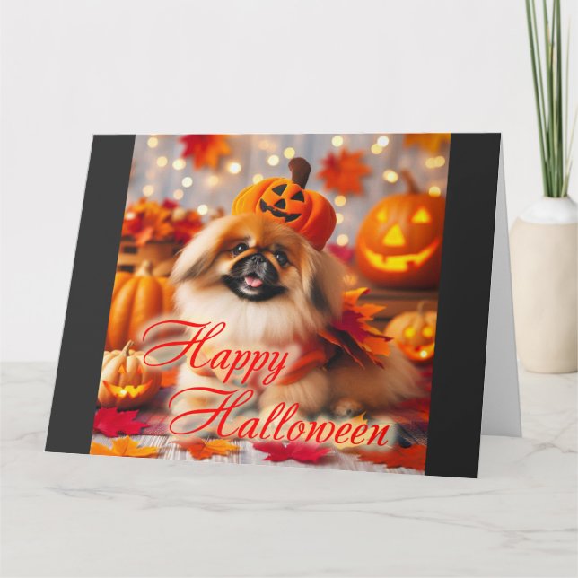 Kort med en söt pikenes (Framsida)