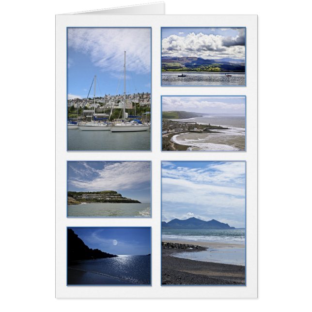 Kort med havsplatser (Framsidan)