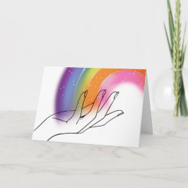 Kort med kärlek och ljus