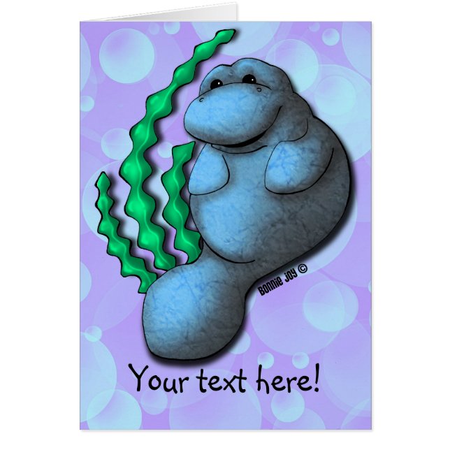 Kort - Mia Manatee (Framsidan)