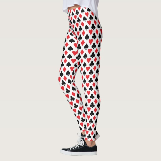 Kort Mönster Leggings (Vänster)