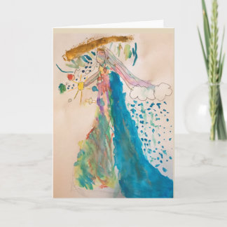 Kort - Mor Gud som innehar universum