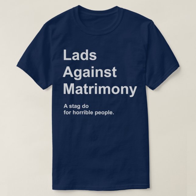 Kort mot mänskligheten t shirt (Design framsida)
