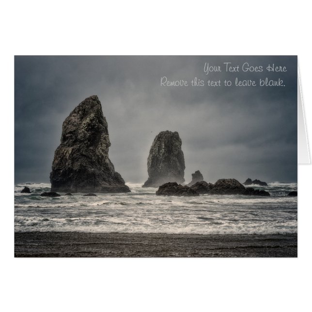 Kort: Nål 1 Hälsningskort (Framsidan Horizontal)