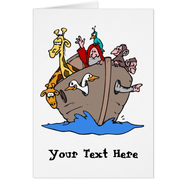 Kort - Noahs ark (Framsidan)