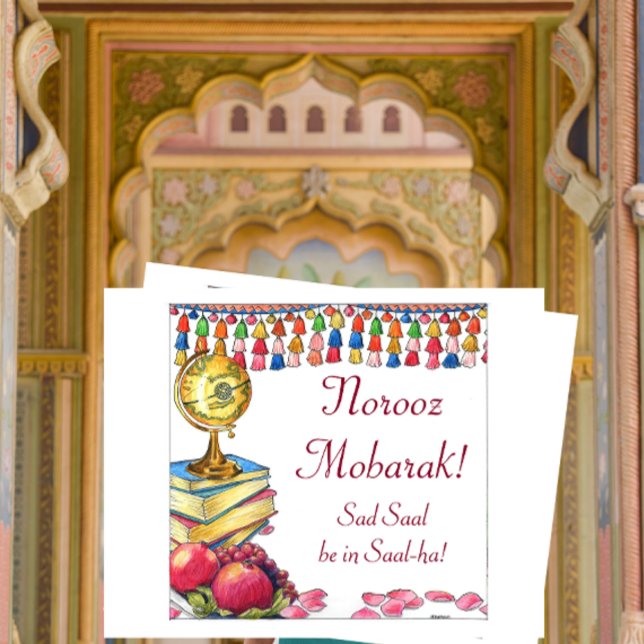 Kort Norooz Mobarak för nytt år (Skapare uppladdad)