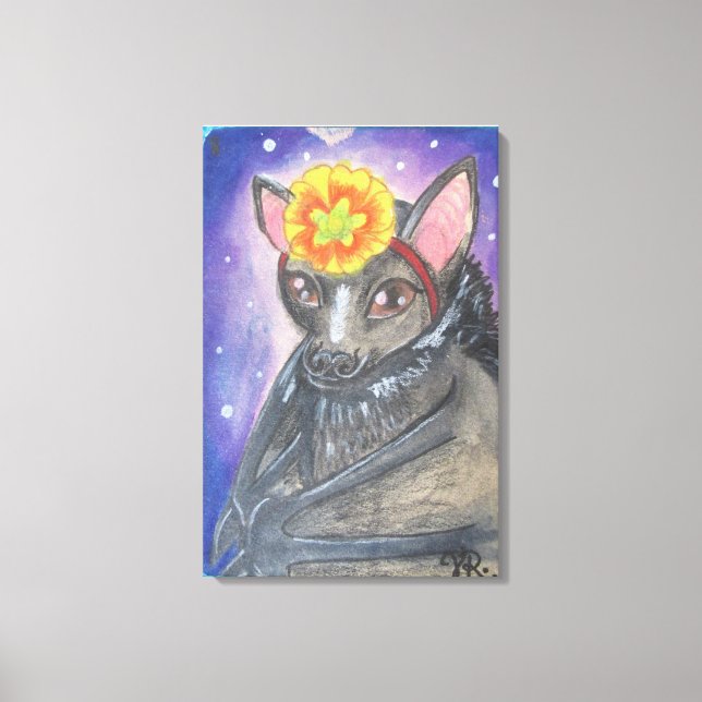 Kort nr 8 canvastryck (Framsida)