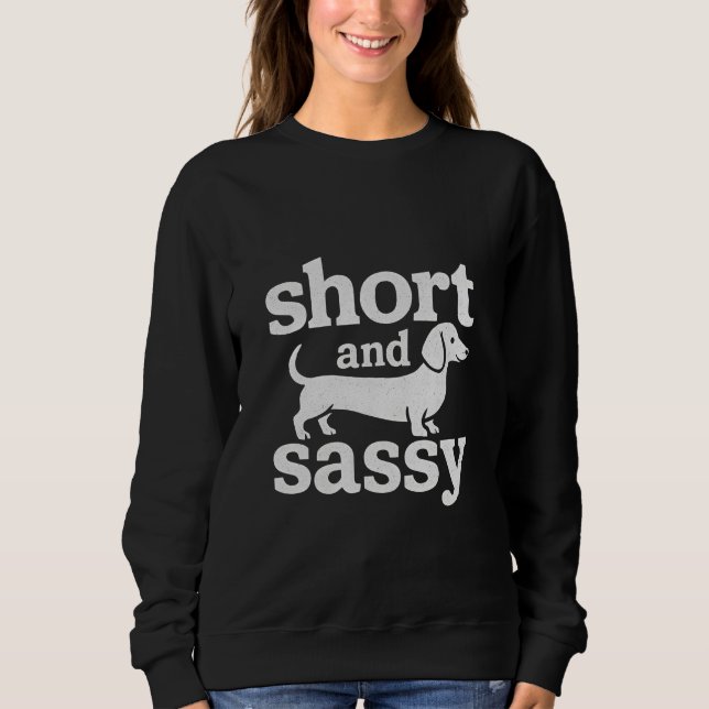 Kort och fräck  t shirt (Framsida)