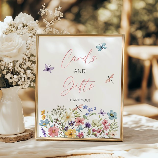 Kort och gåvor för blomsterflugan poster (Skapare uppladdad)