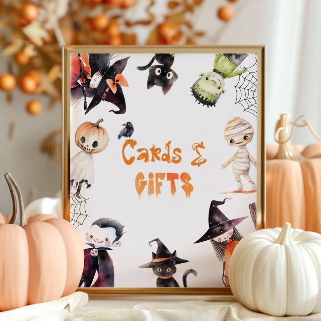 Kort och gåvor Halloween-kostym party Poster (Skapare uppladdad)