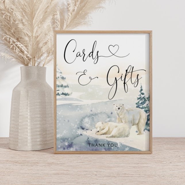 Kort och gåvor, Polar Bear Poster (Skapare uppladdad)