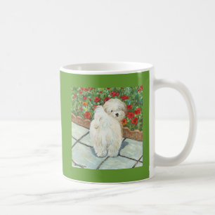 Kort och handböcker för poppies kaffemugg