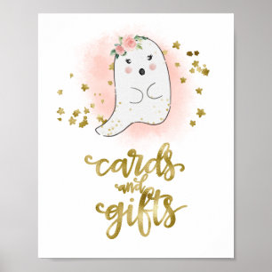 Kort och presenter Halloween Flick Baby Shower Sky Poster