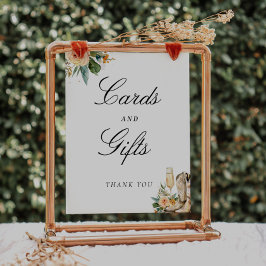 Kort och presentkort - Bubly Möhippa-tecken Poster