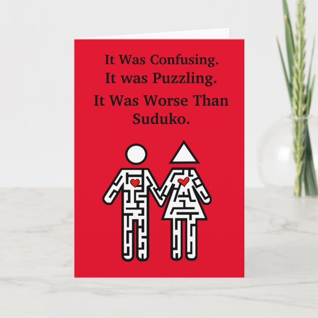 Kort om kärleksparet i labyrint (Framsida)