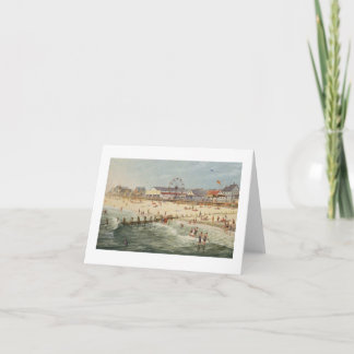 Kort Paul McGehee "för gammal Rehoboth strand"