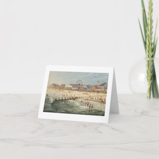 Kort Paul McGehee "för gammal Rehoboth strand" (Framsida)