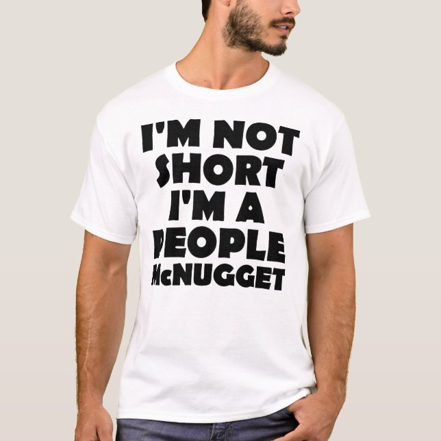 Kort People Nugget Funny T-Shirt (Framsida)