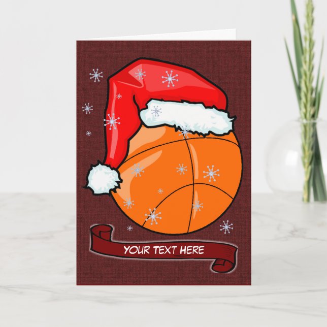 Kort - Santa basket (Framsida)