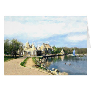 KORT: Sjö Harriet, Mpls., MN_Card Hälsningskort