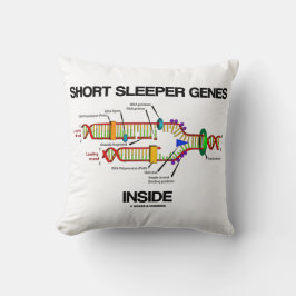 Kort Sleeper Genes Inside DNA Replication Humor Kudde