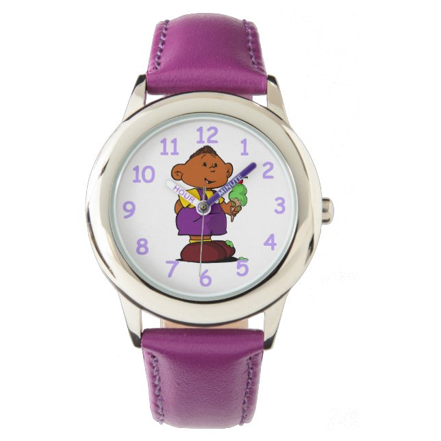 Kort Sleevez Armbandsur (Framsida)